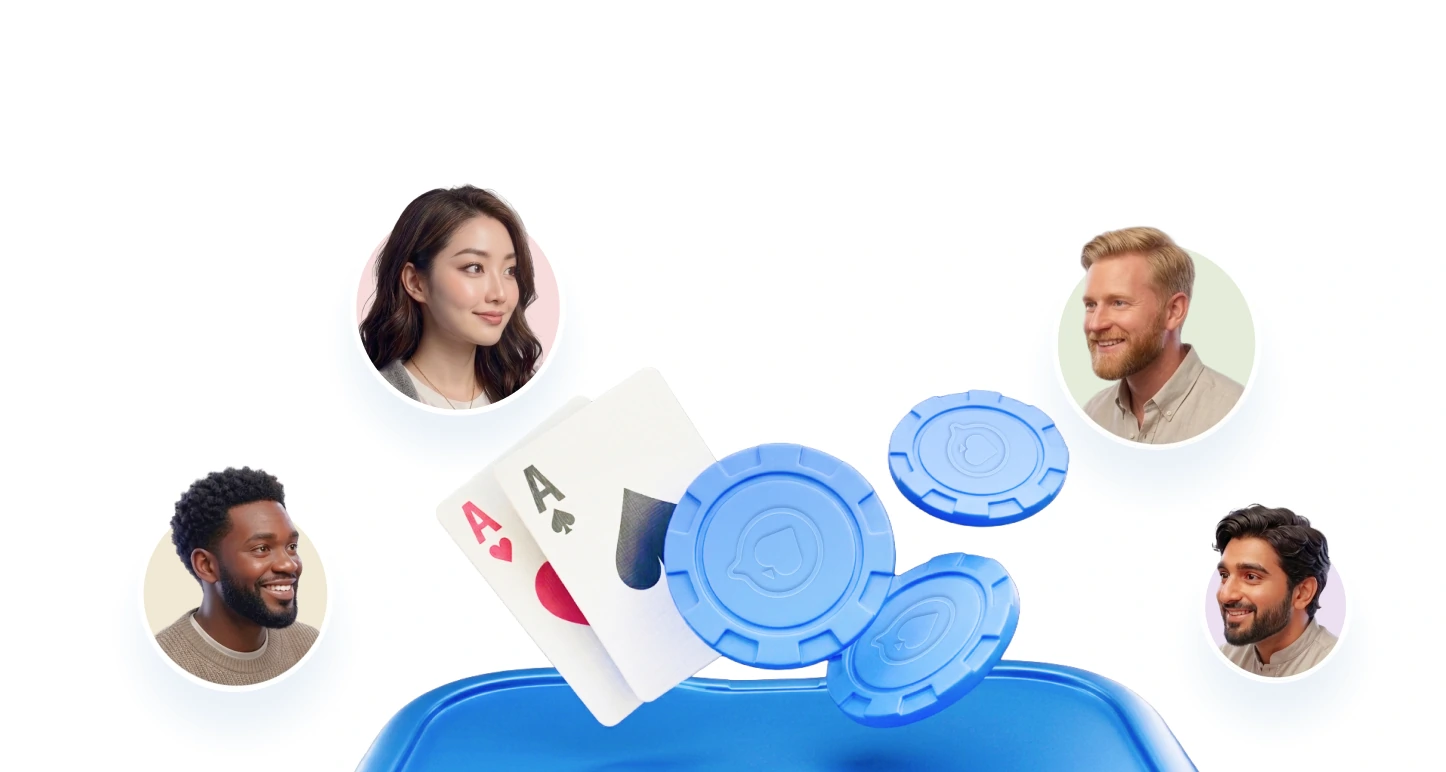 WePoker 注册后俱乐部和社交功能展示